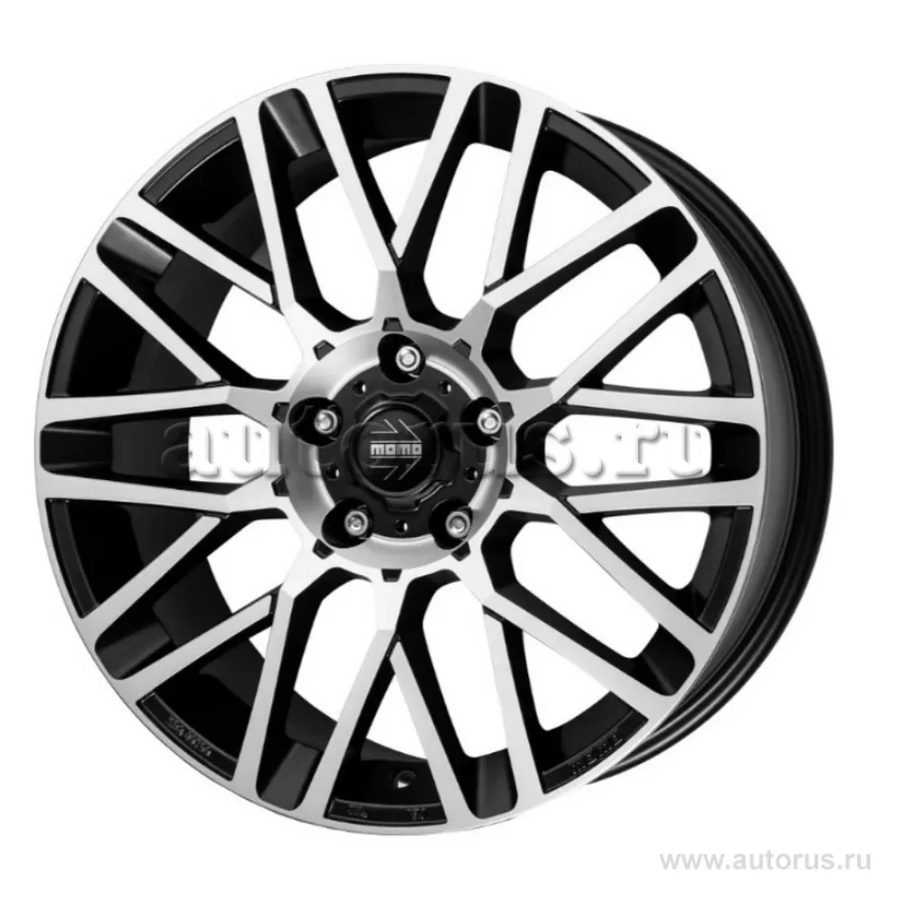 Диск литой R19 8.5J 5x120/74.1 ET30 MOMO REVENGE Matt Black-Polished WRVE85930520Z