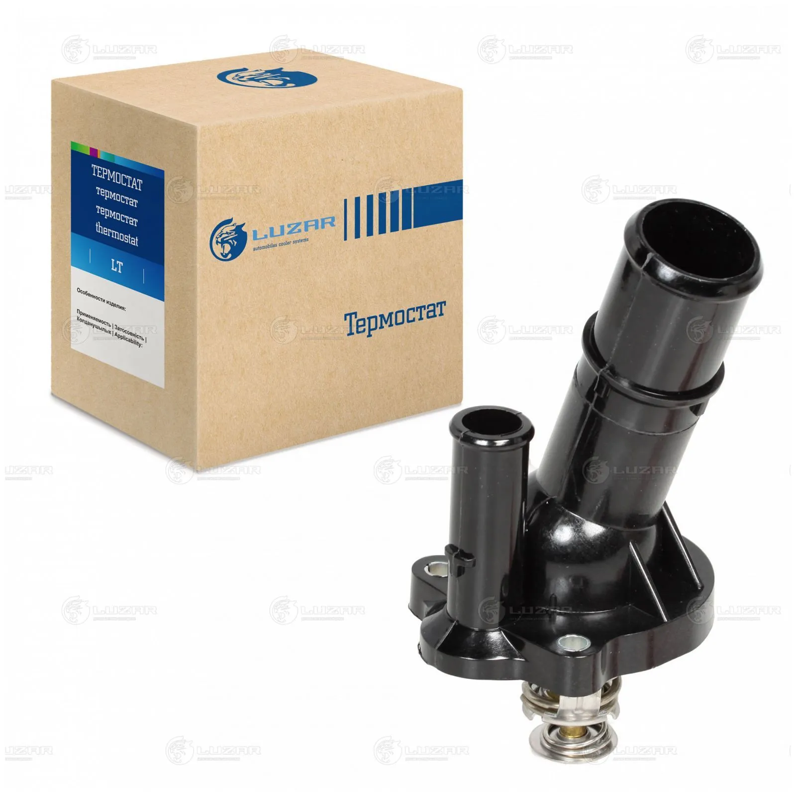 Термостат для а/м Mazda 3 (BK) (03-) 2.0i (82°С) (с корпусом) LUZAR LT 2520