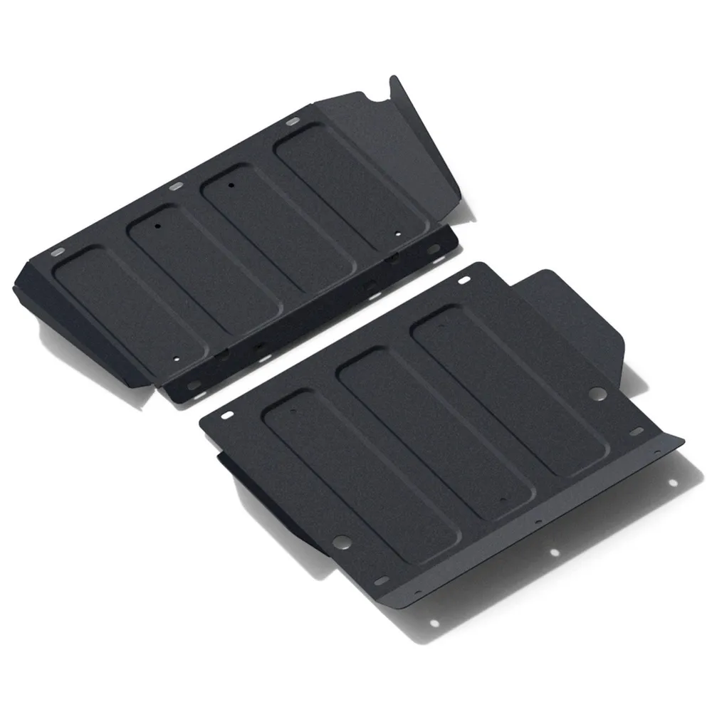 Защита картера + КПП, Hyundai H1 1997-2004, V - 2.4; 2.5d; 2 Части/Hyundai Starex 1997-2004, V - 2.4 Hyundai H1, Starex АВТОБРОНЯ 111.02325.1