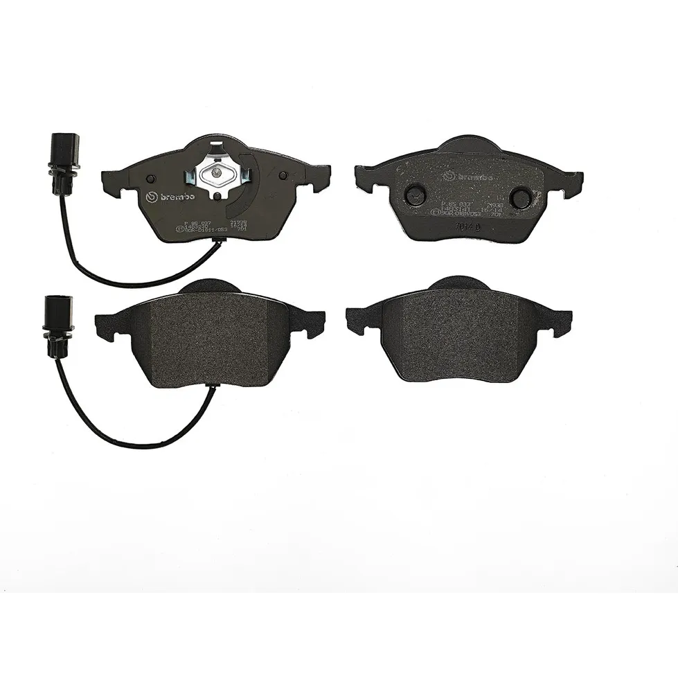 Колодки передние AD A4/A6 98-> VW B5 00-> однопоршневые BREMBO P85037