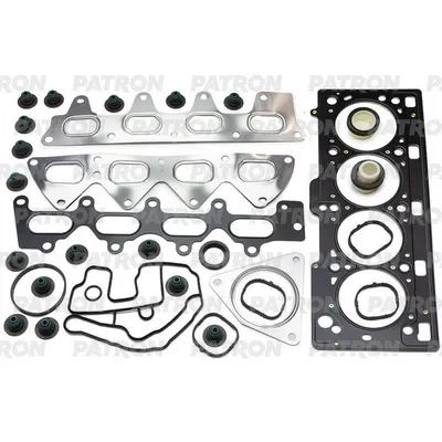 Комплект прокладок двигателя RENAULT: 1.6i 16V (K4M) 02- PATRON PG1-1136