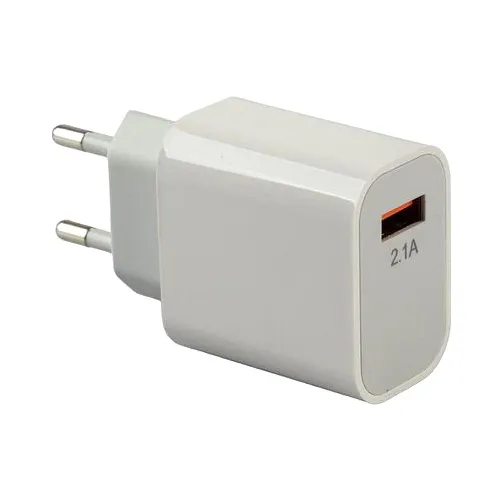 Зарядное устройство (вилка), 1 выход USB (картонный короб) LECAR LECAR000165209