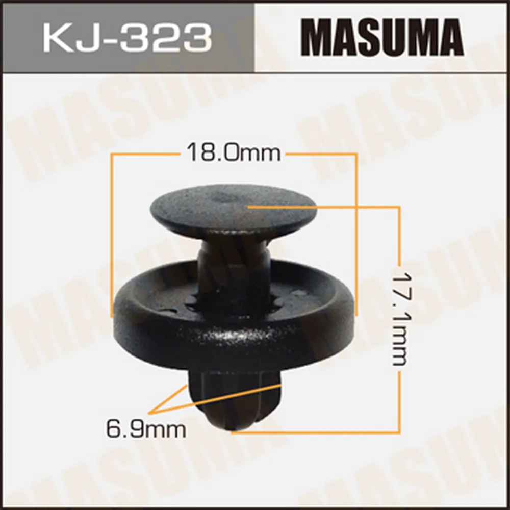 Клипса универс. MASUMA KJ-323