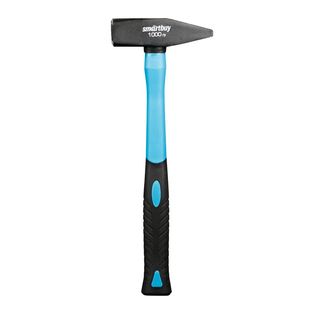 Молоток слесарный с прорезинен. фиберглассовой рукояткой, 1000 г, Smartbuy tools (SBT-GH-1000)/18 SMARTBUY SBT-GH-1000
