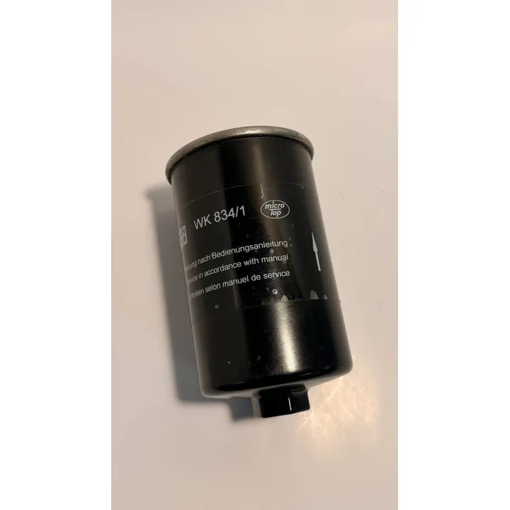 Фильтр топливный, Уценка VAG /под штуцер M12x1,5/M14x1,5mm MANN-FILTER WK 834/1-N0 Уценка