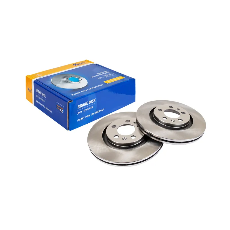 Диск тормозной передний AUDI A3 (96-03)/ SEAT LEON (99-06)/ SKODA OCTAVIA (96-10)/ VW GOLF (97-13 KRAFT KT016056