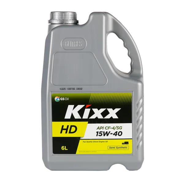 Масло моторное KIXX HD 15W-40 полусинтетическое 6 л L2001360E1