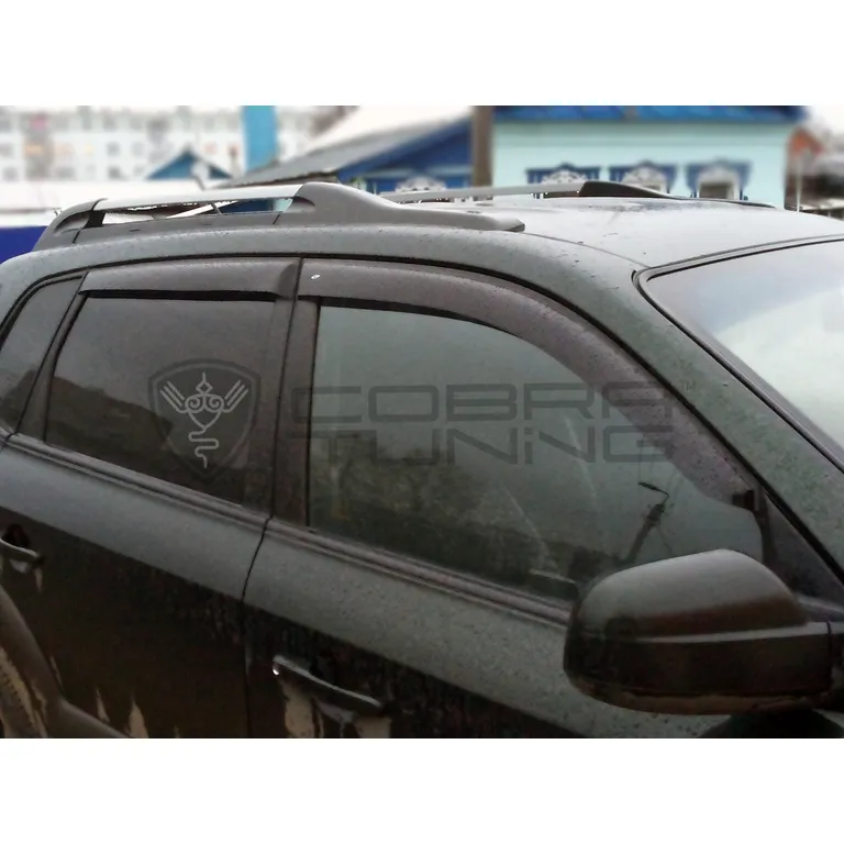 Дефлектора окон Hyundai Tucson 20042010 деф.окон Cobra tuning H21604