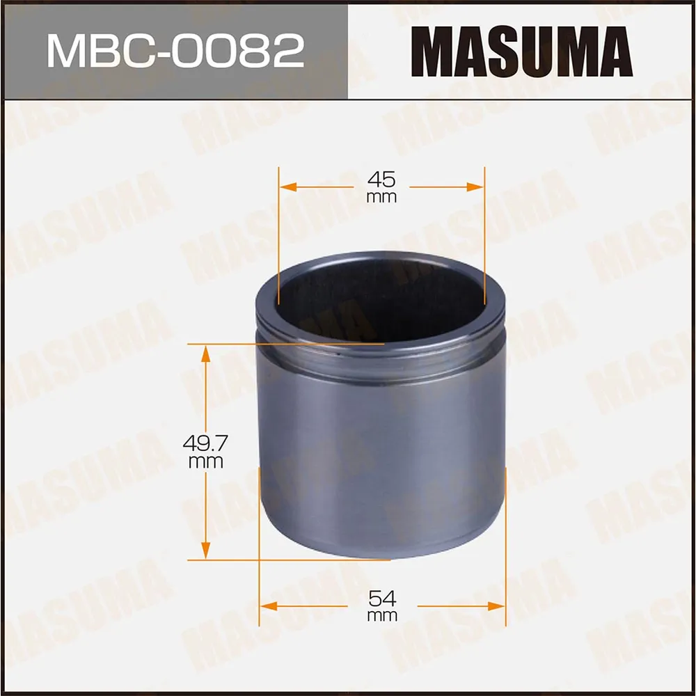 Поршень тормозного суппорта MASUMA MBC0082