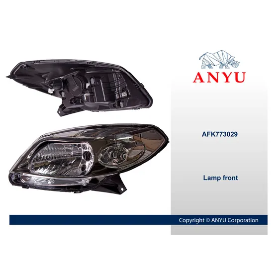 Фара передняя Левая для RENAULT (Sandero) ANYU AFK773029