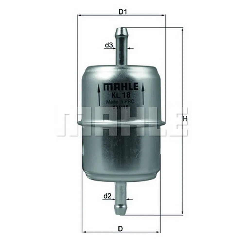 Фильтр топливный KNECHT/MAHLE KL18