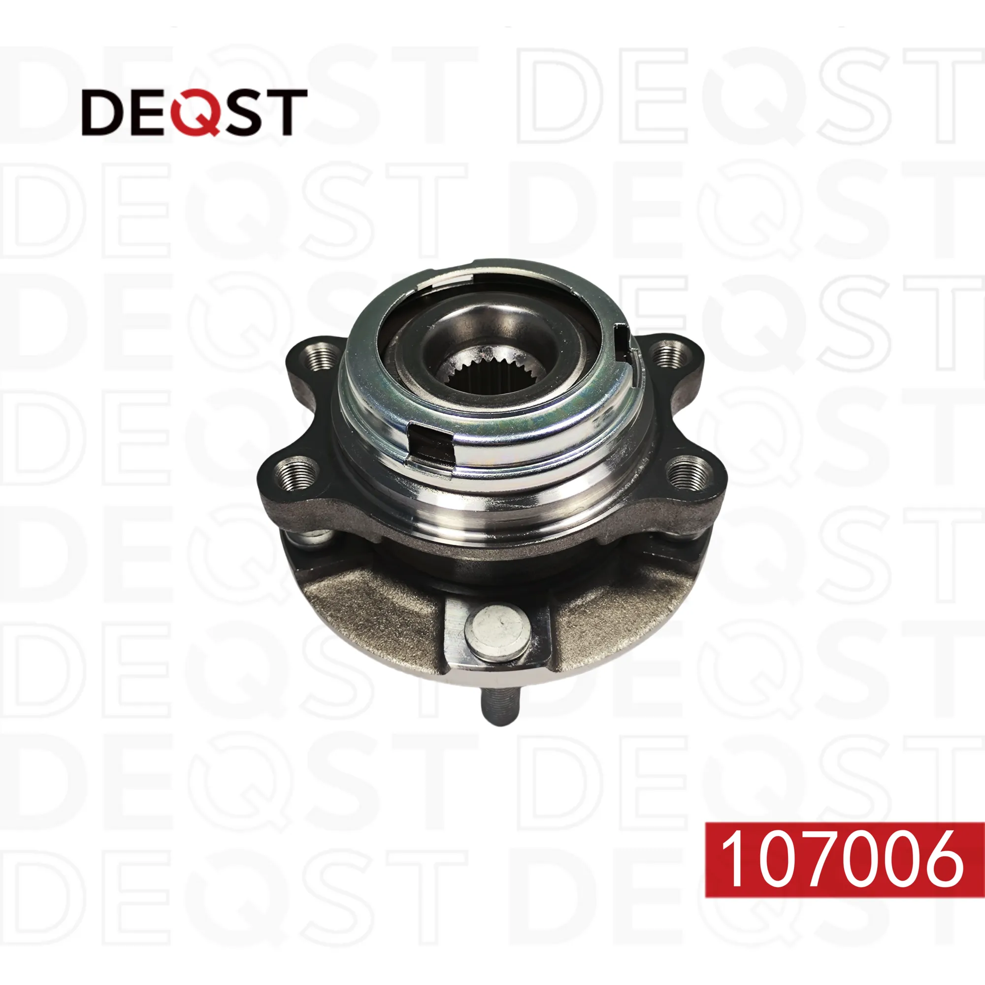 Ступица с подшипником в сборе передняя INFINITI FX35 2008 2013 DEQST 107006