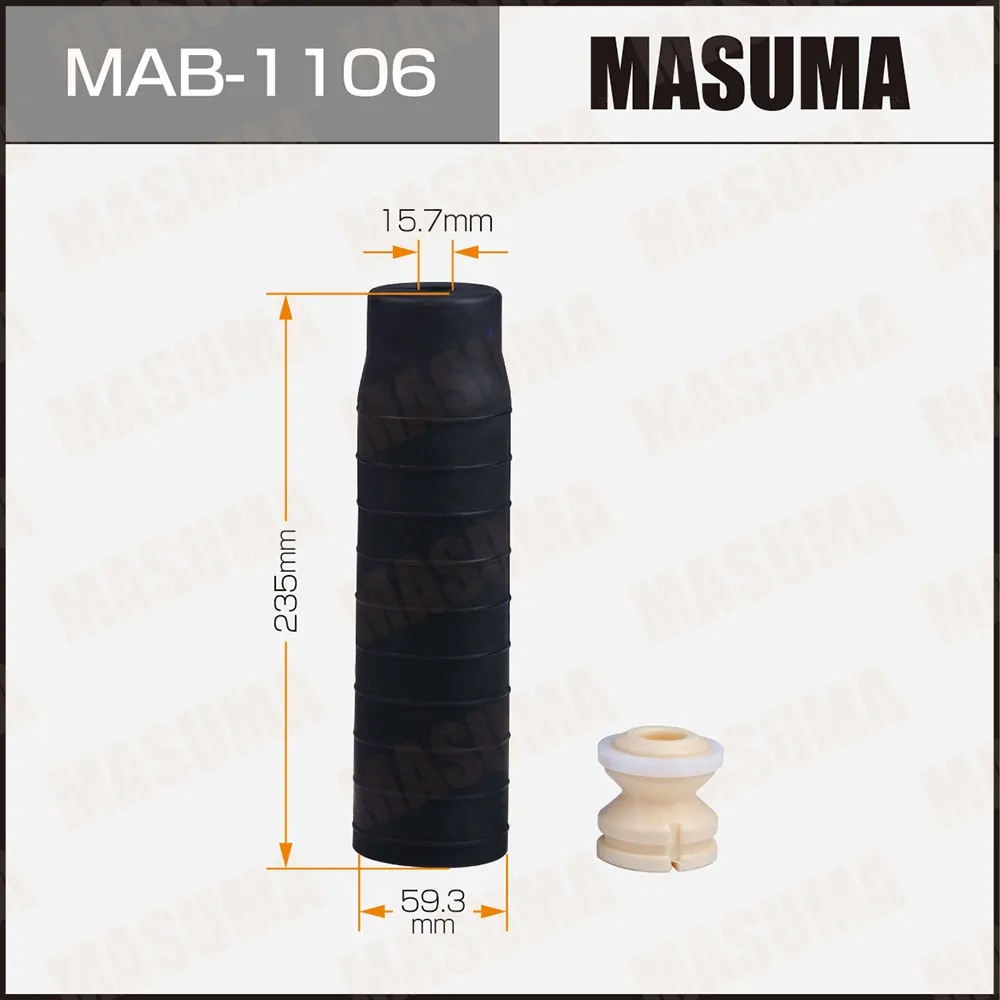 Пыльник стоек (пластик) MASUMA MAB1106