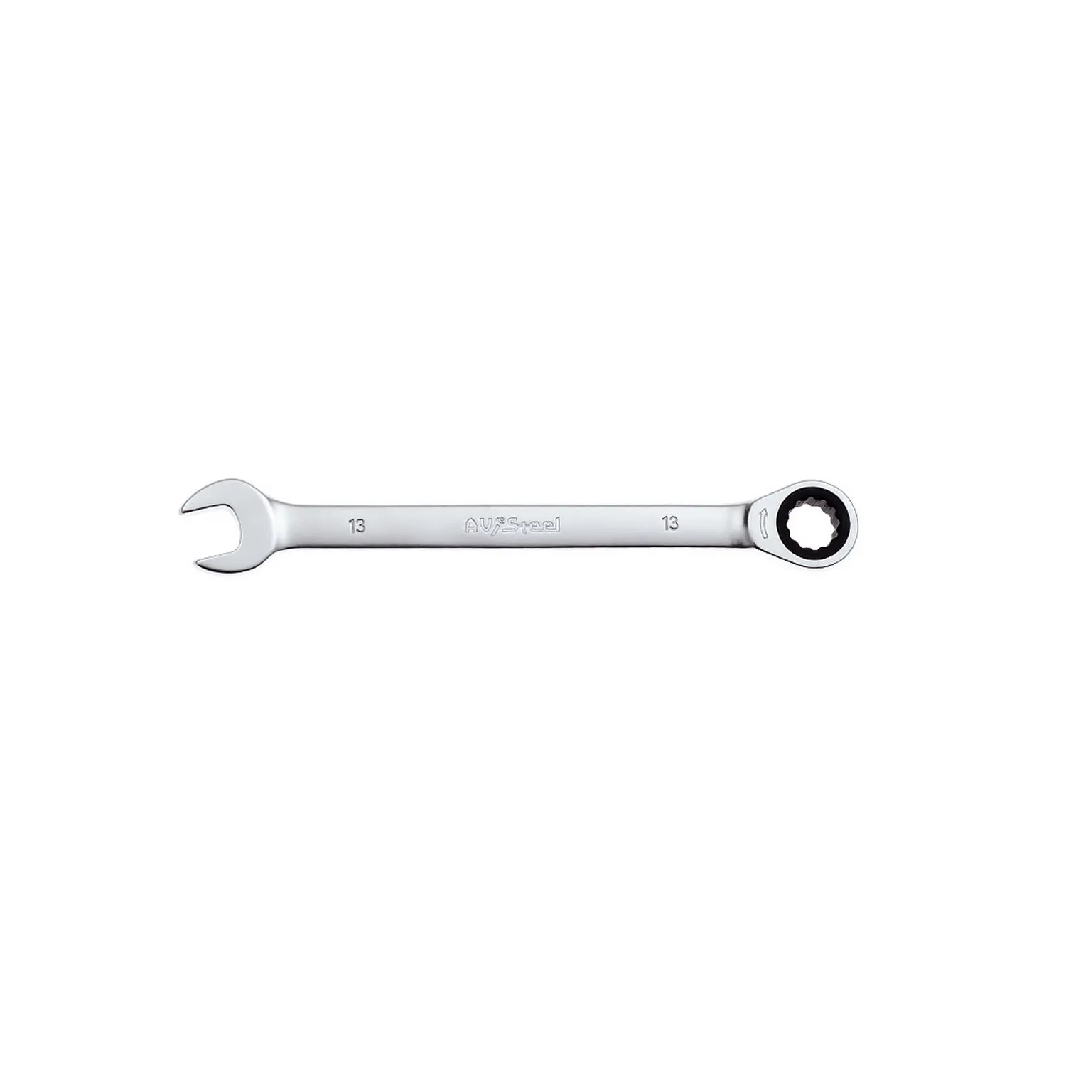 Ключ комбинированный, трещоточный, 13 мм AVSTEEL AV-315013