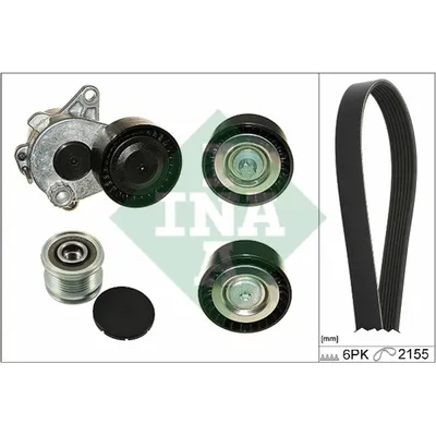 Ремкомплект ГРМ MB 1.8-2.5 CDI INA 529 0188 10