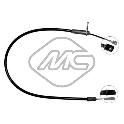Трос ручника MER CLASSE E 200-220D-300-420D SX-LH Metalcaucho 80952