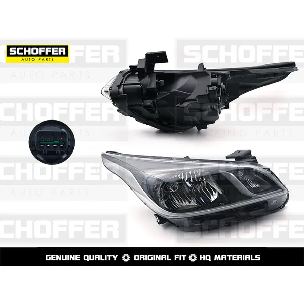 Фара правая Kia Rio (IV 2017-2020) Kia Rio X-Line (IV 2017-2020) SHF12009