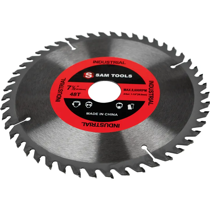 Диск пильный по дереву 190х30 мм. 48 зуб. S SAMTOOLS SAMC-020190048