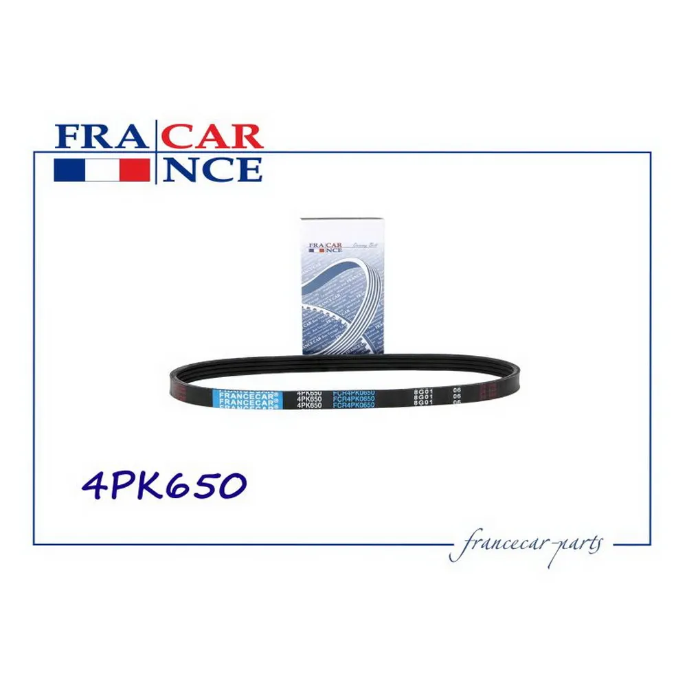 Ремень поликлиновый FRANCECAR FCR4PK0650