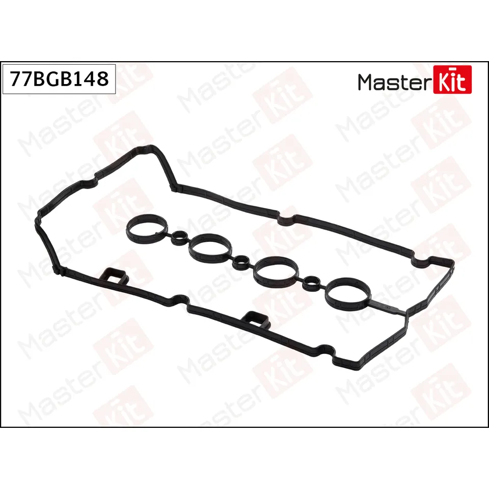 Прокладка клапанной крышки OPEL A 16 LEL, A 16 LER, A 16 LES, A 16 LET MASTERKIT 77BGB148