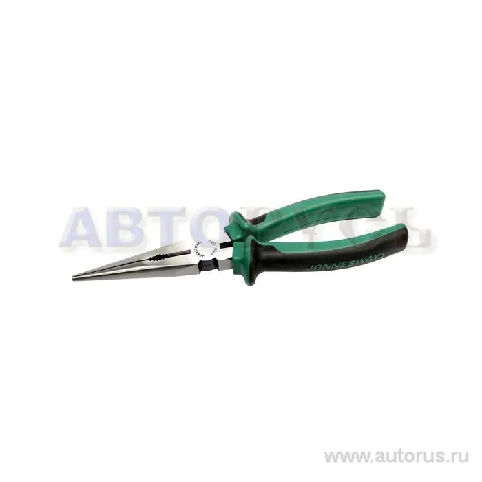 Длинногубцы с двухкомпонентными рукоятками 8 JONNESWAY P1118