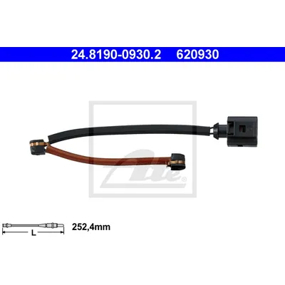 Датчик износа задних колодок ATE 24.8190-0930.2