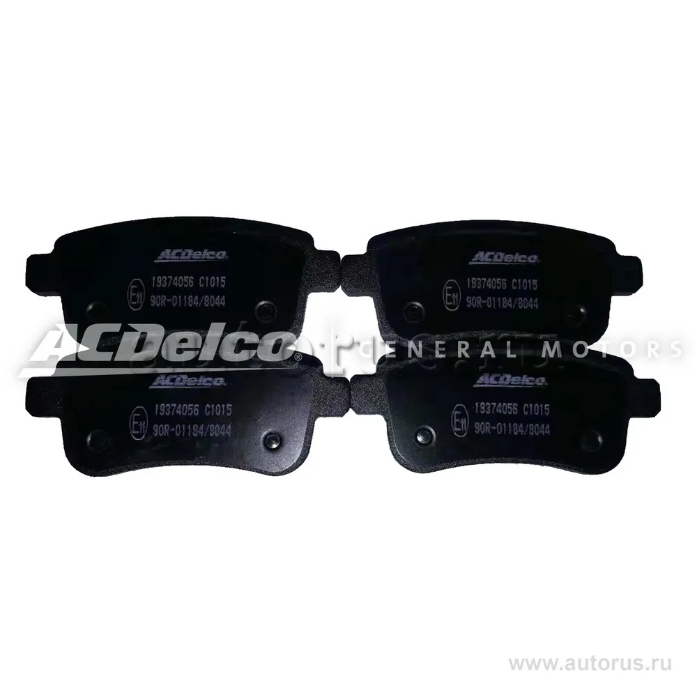 Колодки задние ACDelco 19374056