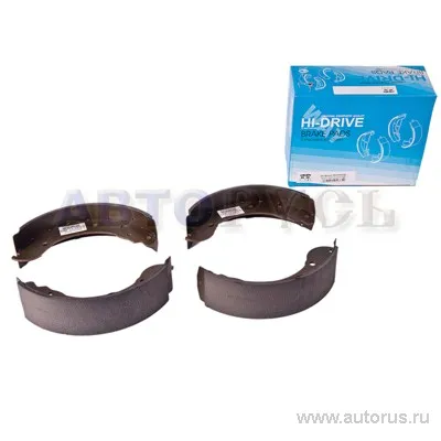 Колодки тормозные задние для а/м ГАЗель 4шт HI-DRIVE BP-3302R