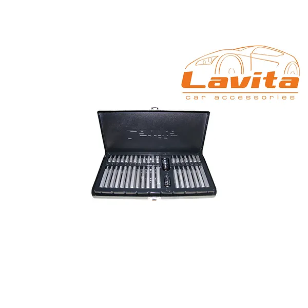 Набор бит HEX TORX, 40 предметов, размер ? Lavita LA 500040