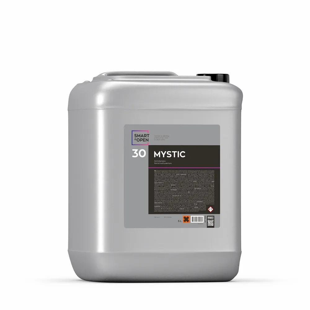 Автошампунь ручной Mystic 30 кислотный канистра 5 л Smart Open SMART OPEN 15305