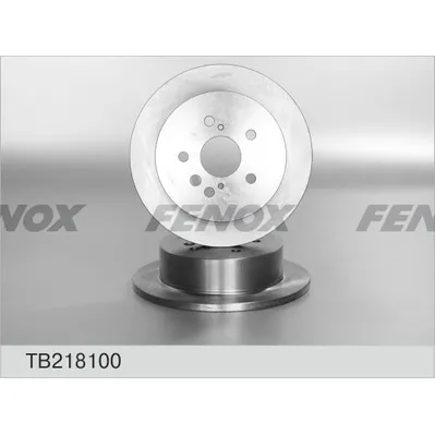 Диск тормозной TOYOTA AVENSIS VERSO 01-, PREVIA 00-, ALPHARD 03-, FENOX TB218100