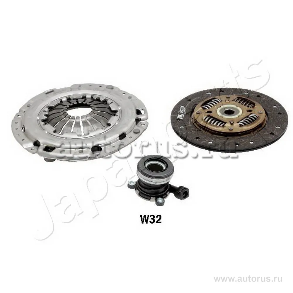 Комплект сцепления OPEL ASTRA J 11-15, MOKKA/MOKKA X 12- JAPANPARTS KFW32