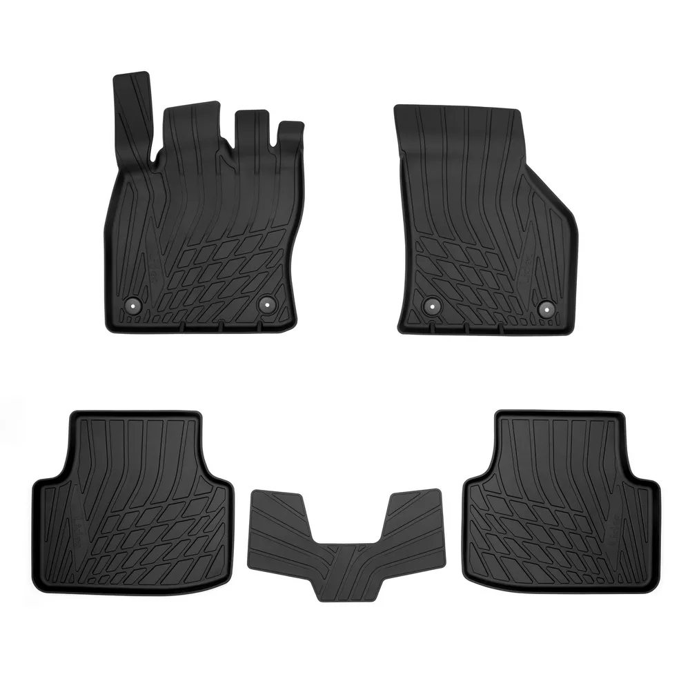 Коврики салонные литьевые Skoda Octavia (A7) (2013) NORPLAST NP11-LdC-81-400