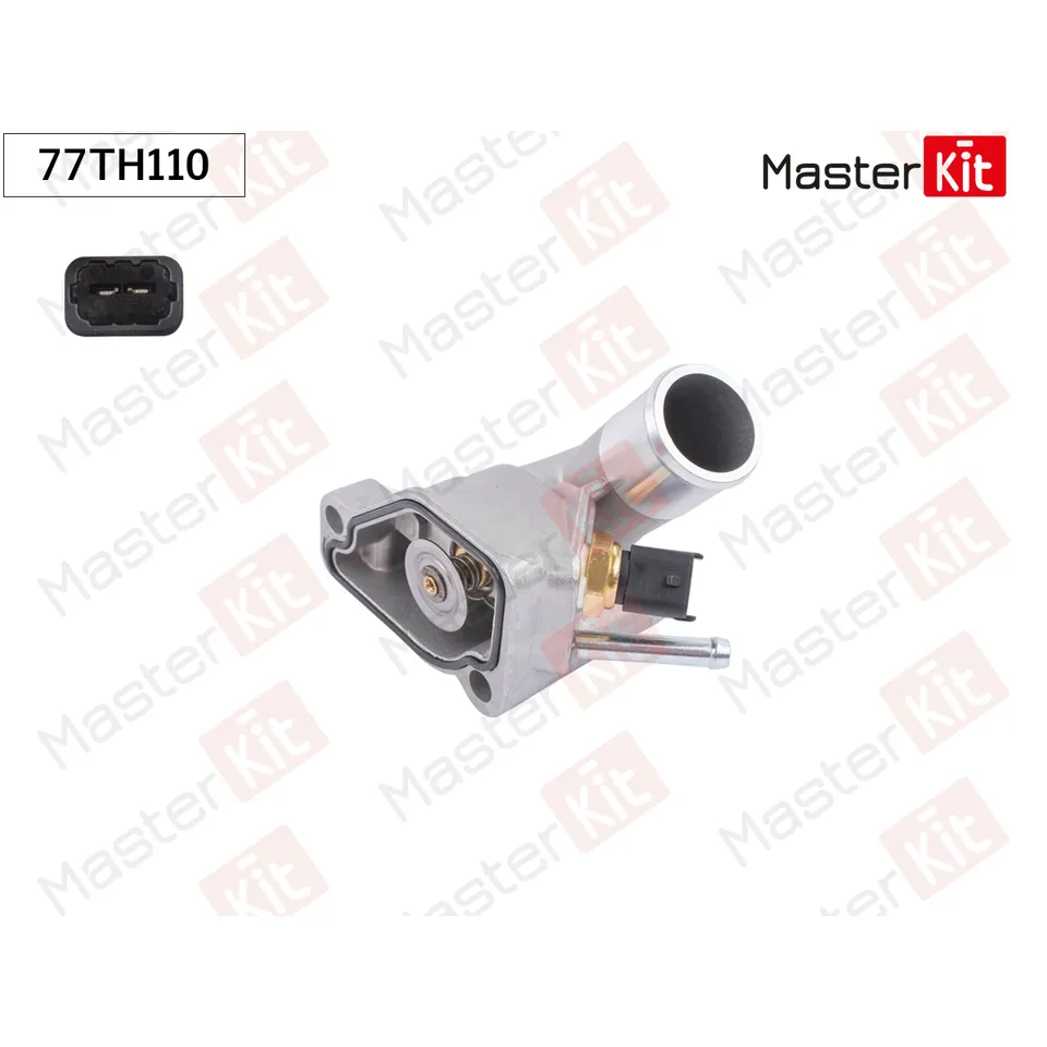 Термостат Opel Vectra C (02-)/Signum (02-)/Corsa C (00-) 92C MASTERKIT 77TH110