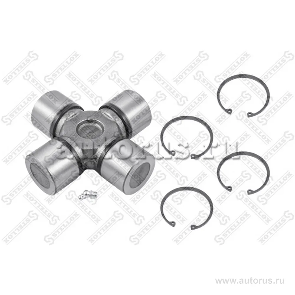 Крестовина кардана с масленкой 65x190 Scania P600/602 STELLOX 84-67306-SX
