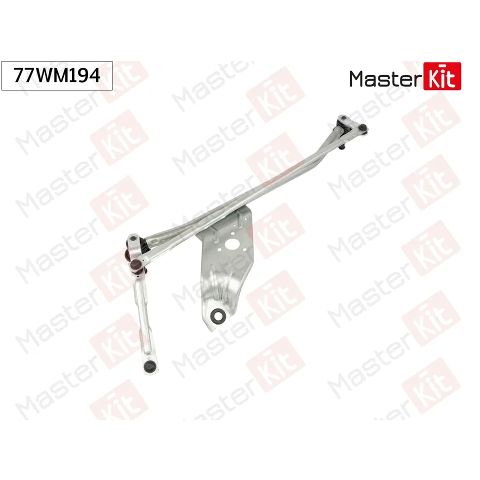 Трапеция стеклоочистителя перед. LADA LARGUS (F90)/Renault DUSTER (HS_) 2011 - MASTERKIT 77WM194