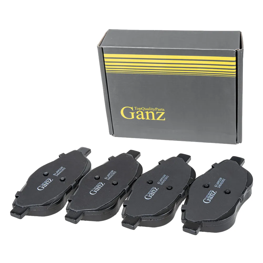 Колодки тормозные передние для CITROEN/PEUGEOT GANZ GIJ09339