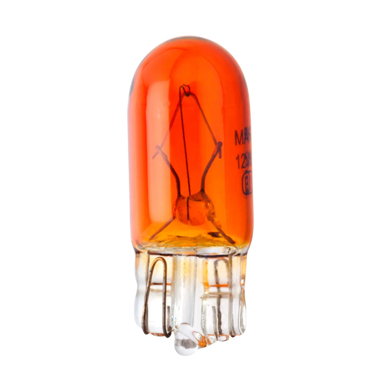 Лампа Aбц 12-5 W2.1x9.5d ORANGE (габарит, повт.по Маяк 61205бцORANGE