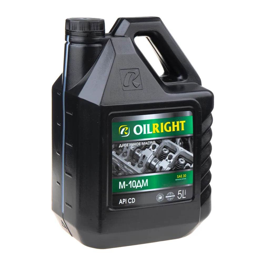 Масло моторное OILRIGHT М-10ДМ SAE30 минеральное 5 л 2508