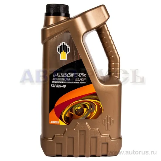 Масло моторное Rosneft Maximum 5W-40 полусинтетическое 4 л 4291