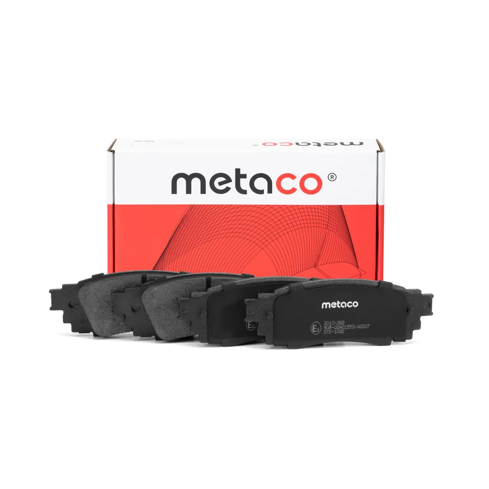 Колодки тормозные задние дисковые к-кт LEXUS RX/NX TOYOTA CAMRY CH-R Metaco 3010-268