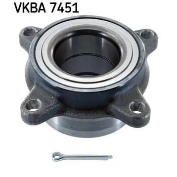 Подшипник ступичный передний комплект SKF VKBA7451