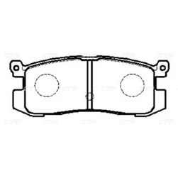 Тормозные колодки CTR CKMZ-23