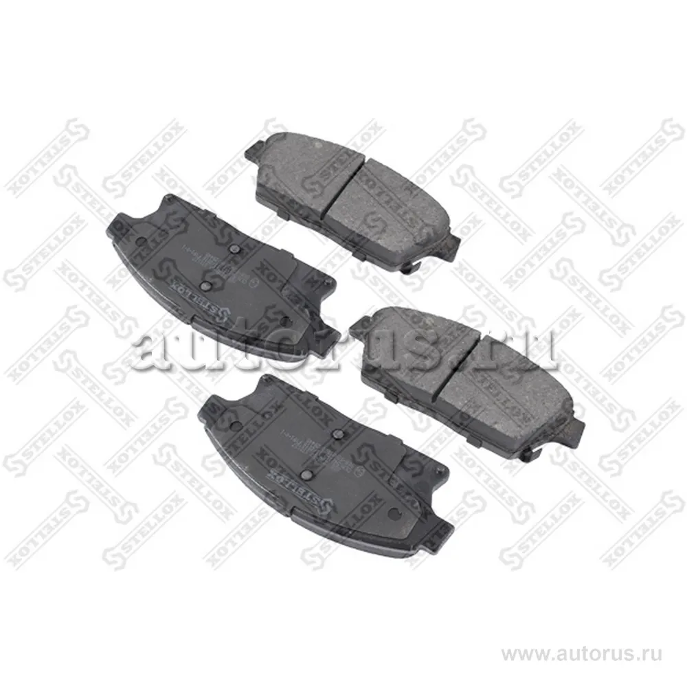Колодки дисковые передние с антискрип. пл. Opel Astra 09>, Chevrol STELLOX 000 023B-SX