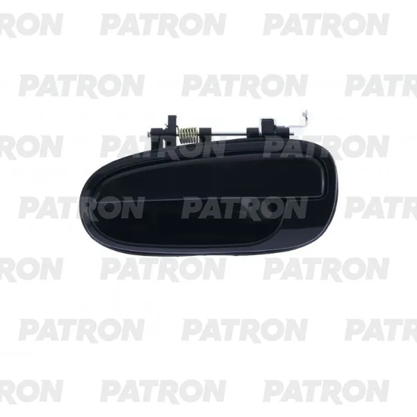 Ручка наружная двери задн лев Hyundai Matrix 01-2010 (черн) PATRON P200286L