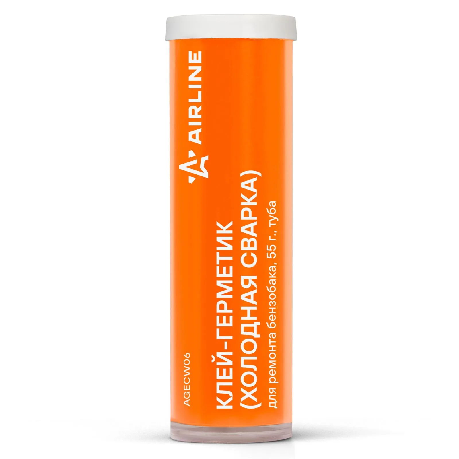 Клей-герметик (холодная сварка) для ремонта бензобака, 55 гр., туба AIRLINE AGECW06