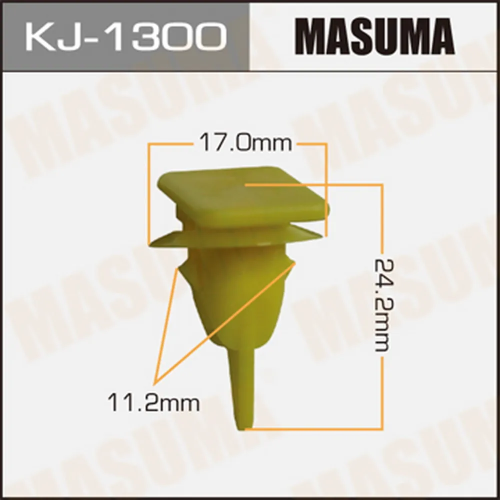 Клипса автомобильная MASUMA KJ-1300
