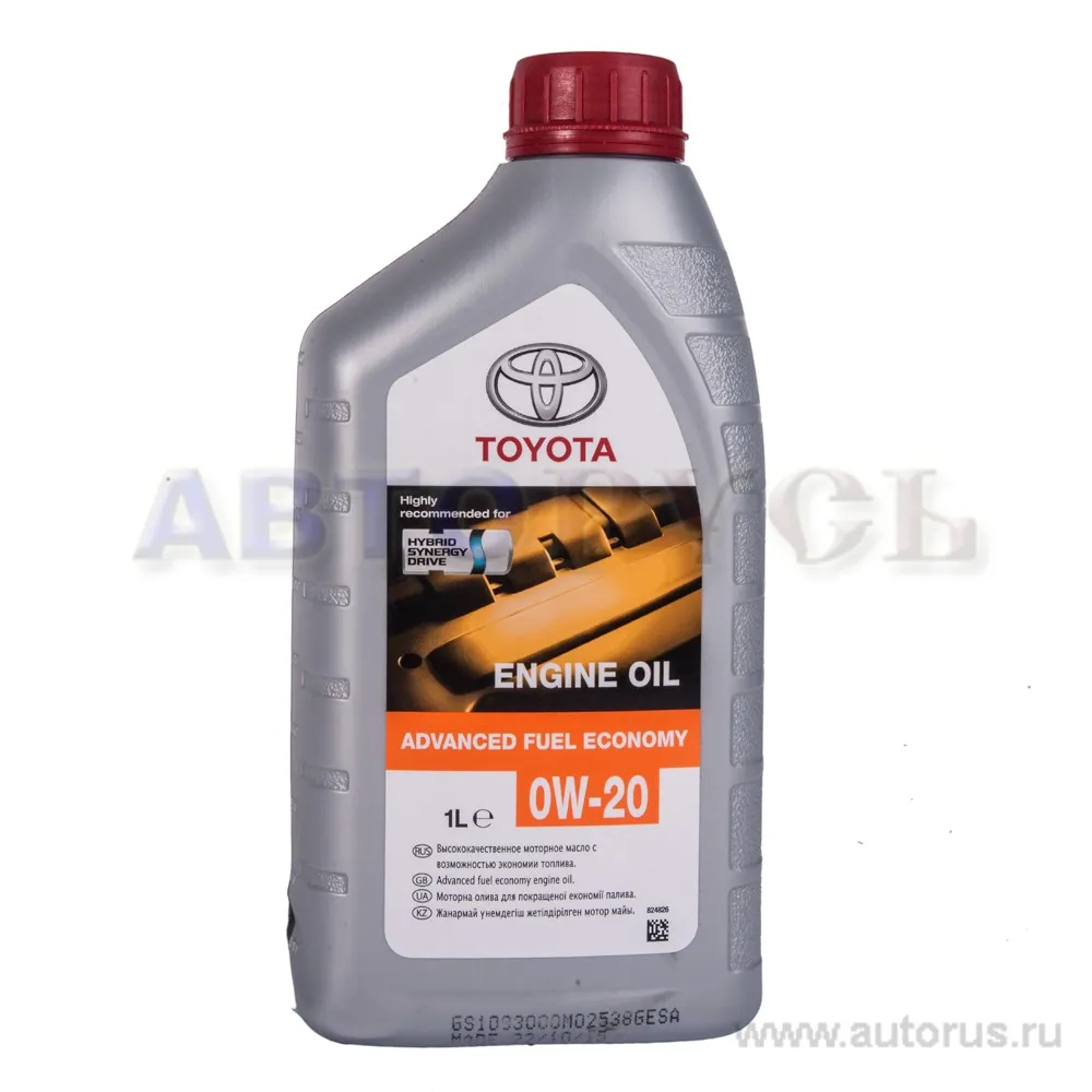 Масло моторное TOYOTA Engine Oil 0W-20 синтетическое 1 л 08880-83264-GO