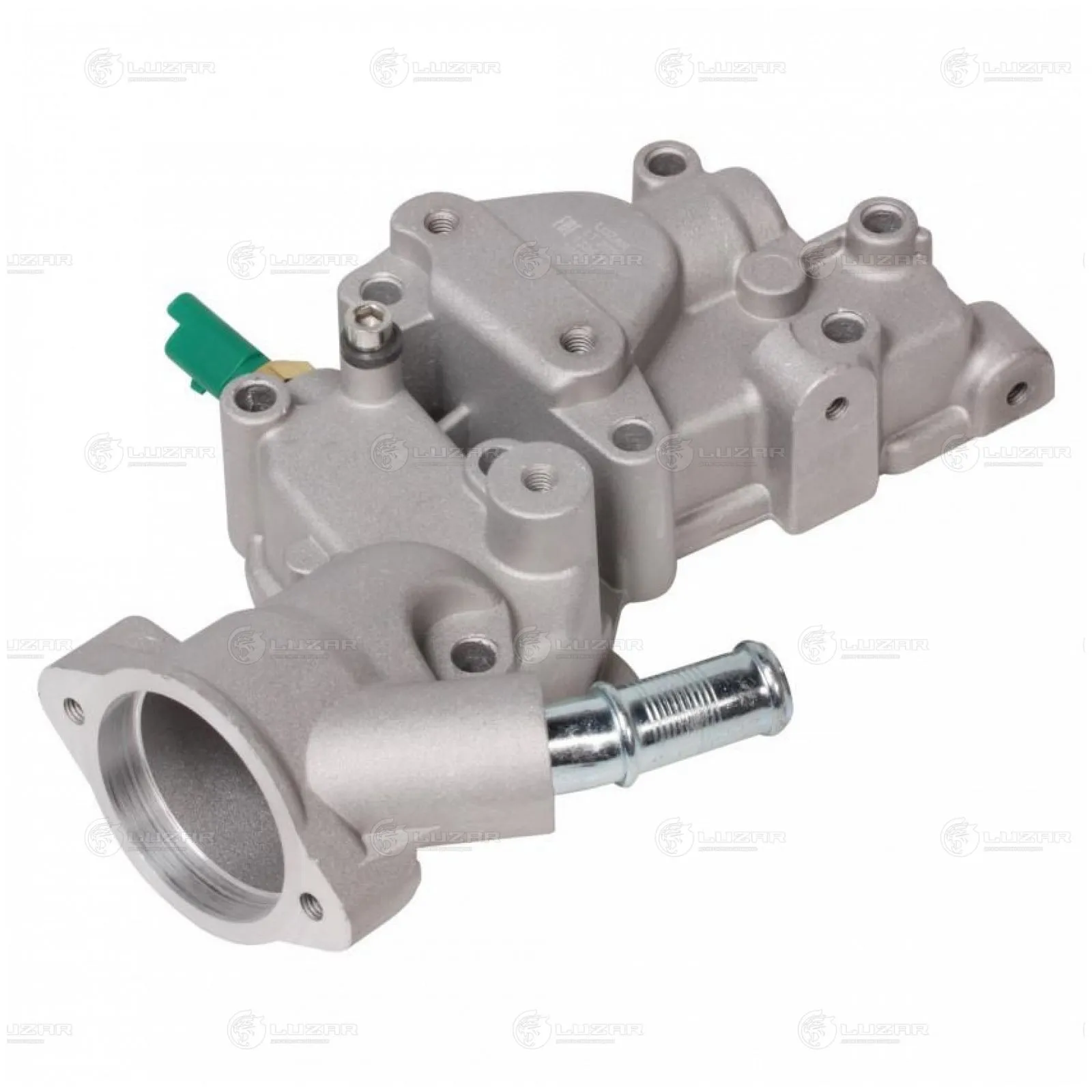 Корпус термостата для а/м Peugeot 207 (06-)/Citroen C3 (02-) 1.4i (алюм.) LUZAR LT 2036