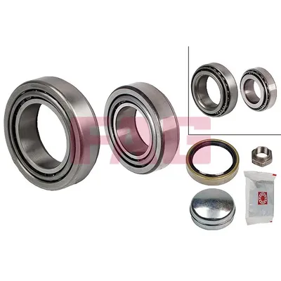 Подшипник ступицы задний (компл) PSA LCV+FIAT Ducato all 94-02 FAG 713 6504 20